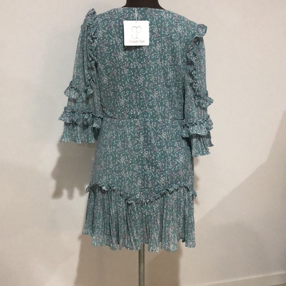 BNWT frilly “Sweet pot” size 10 mini dress - Picture 4 of 6